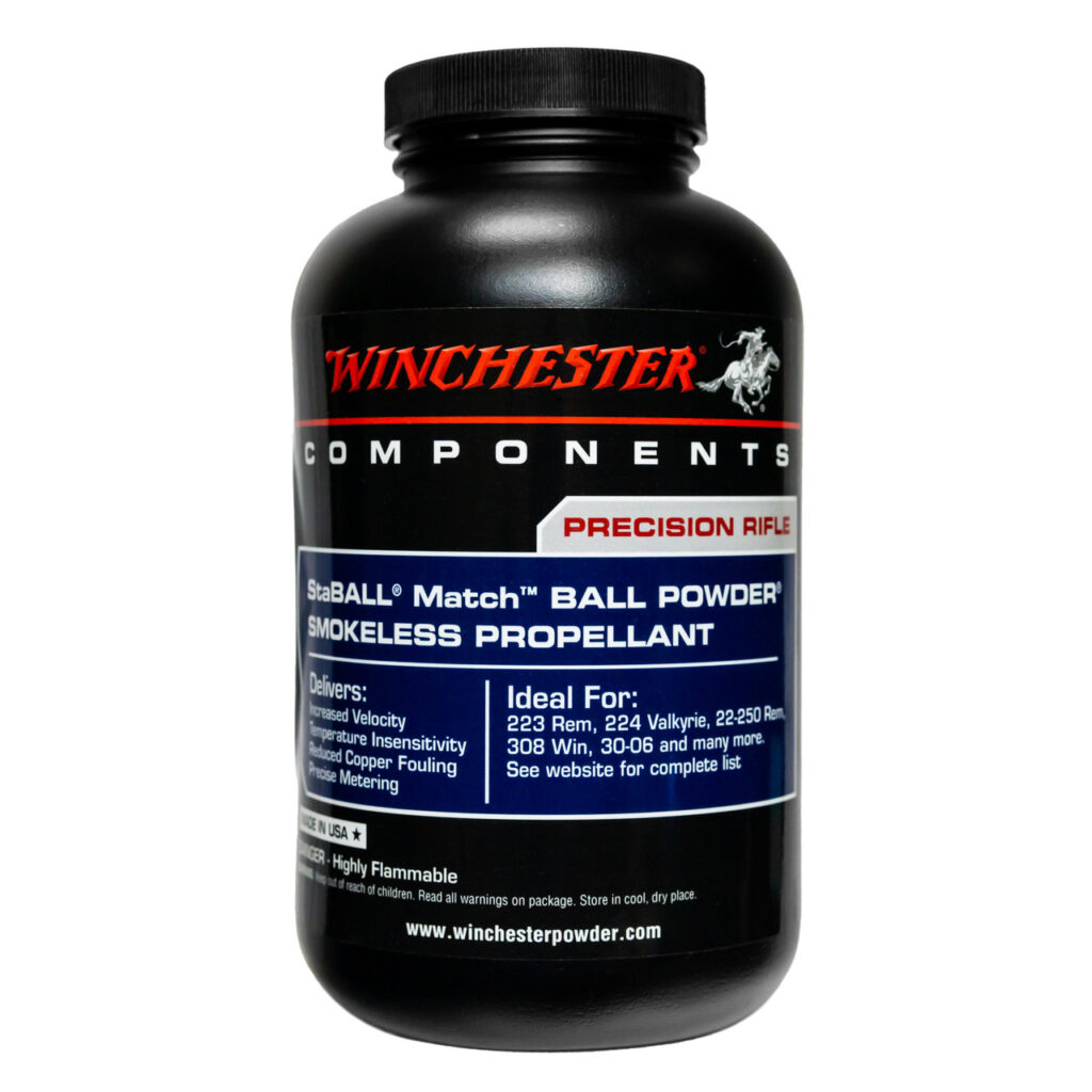 WINCHESTER STABALL MATCH POWDER 1 POUND – ACME Bullet Company