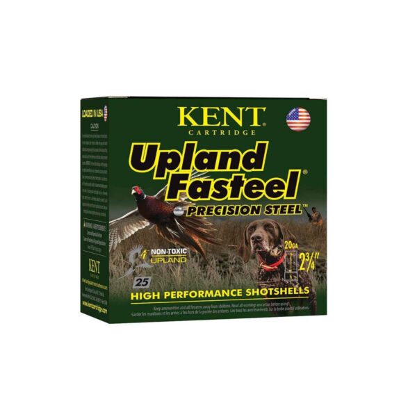 Kent Upland Fasteel Shotshells 20 ga 2-3/4